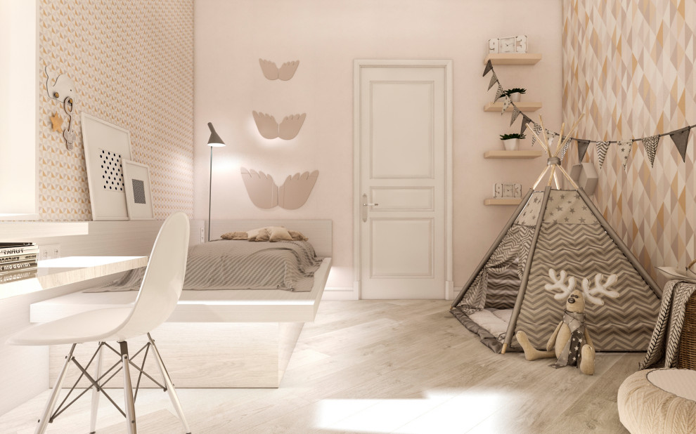 Интерьер загородного дома "Весенняя"