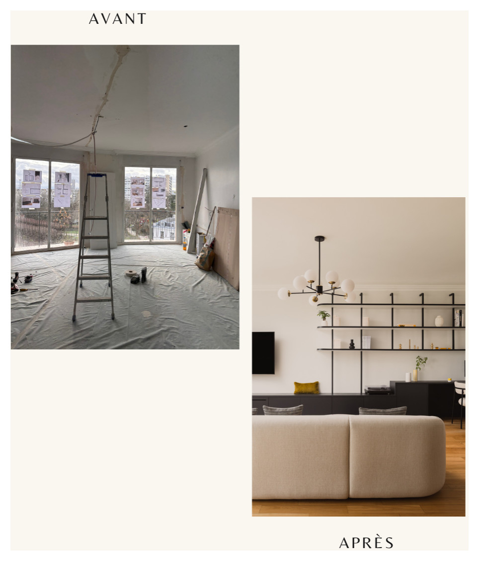 Circulations, courbes et nouvelle respiration pour ce 105m2