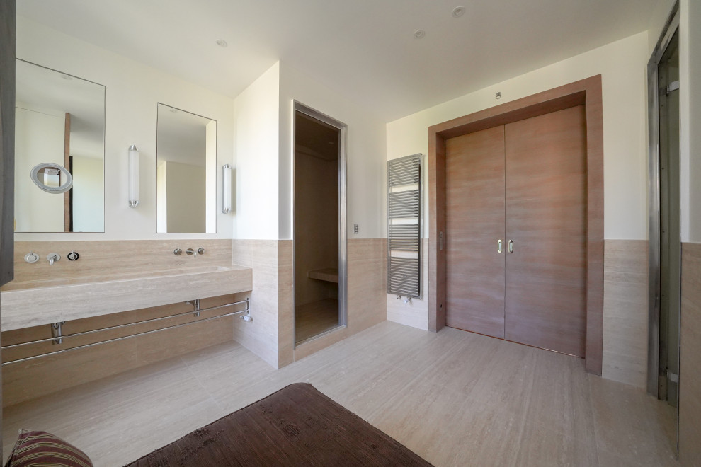 Rénovation d’une salle de bain en pierre naturelle – Paris
