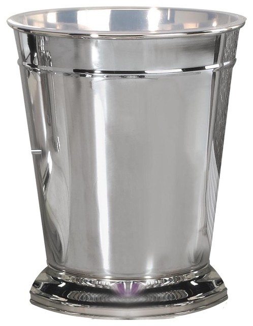 nu steel Timeless Wastebasket - Transitional - Wastebaskets - by TATARA ...