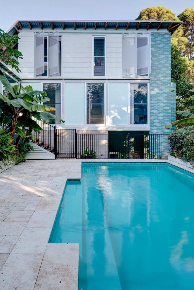 Tropical home design in Sydney.