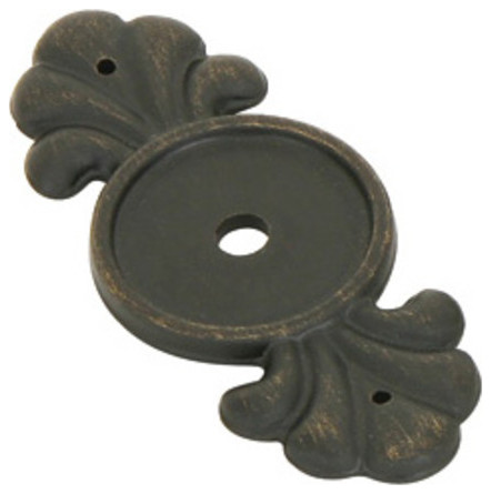 Emtek 86234 Tuscany Bronze 2.25" Cabinet Knob Back Plate - Medium Bronze