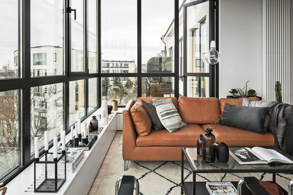 Scandinavian living room in Stockholm.