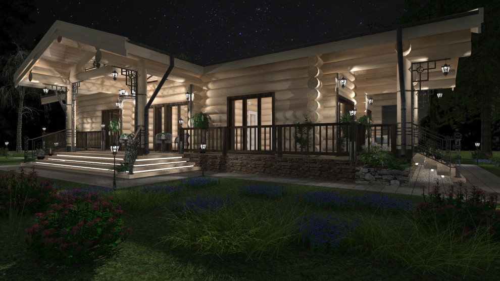 ДОМ В СОСНОВОМ ЛЕСУ