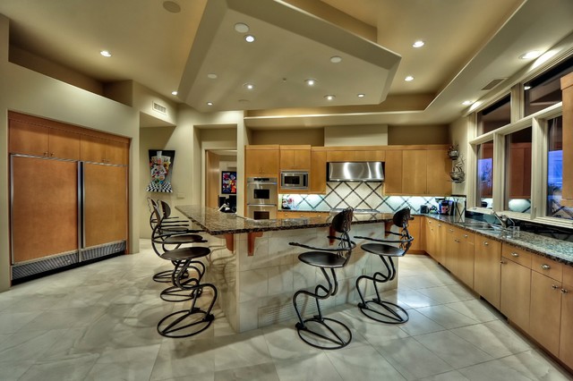 Kitchen contemporain-cuisine