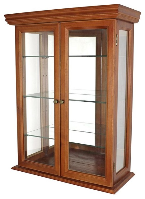 Tuscan Wall Curio Cabinet