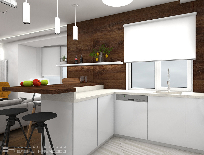 Проект 03 | Квартира для молодого отца с дочкой  | общая площадь 93 кв.м.