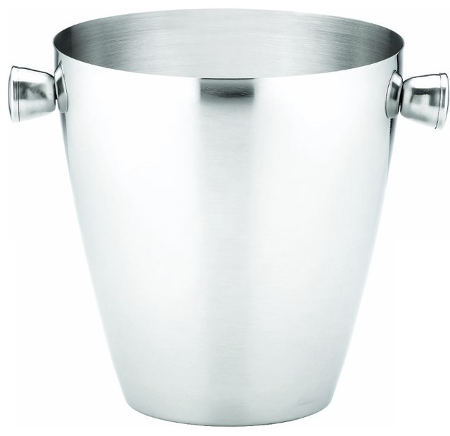 Gorham That's Entertainment Brushed Stainless Steel Ice Bucket