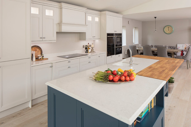 Modern country kitchen with living space country-kitchen