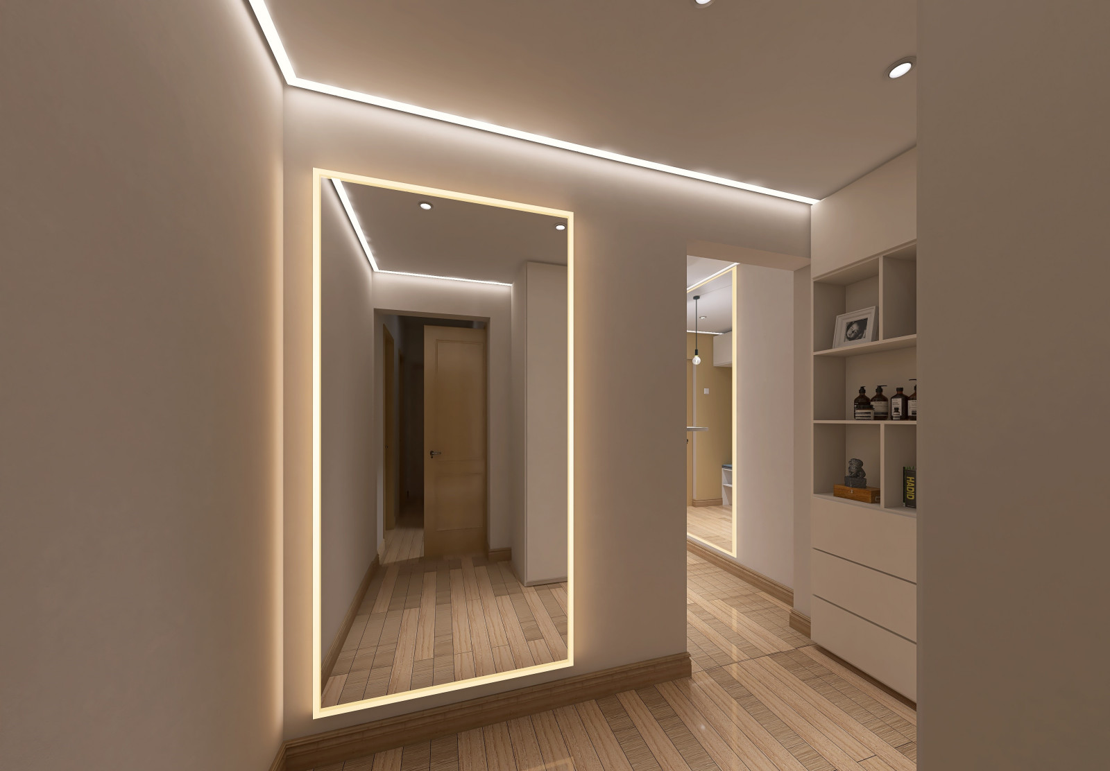 Частичный проект кухня и коридор