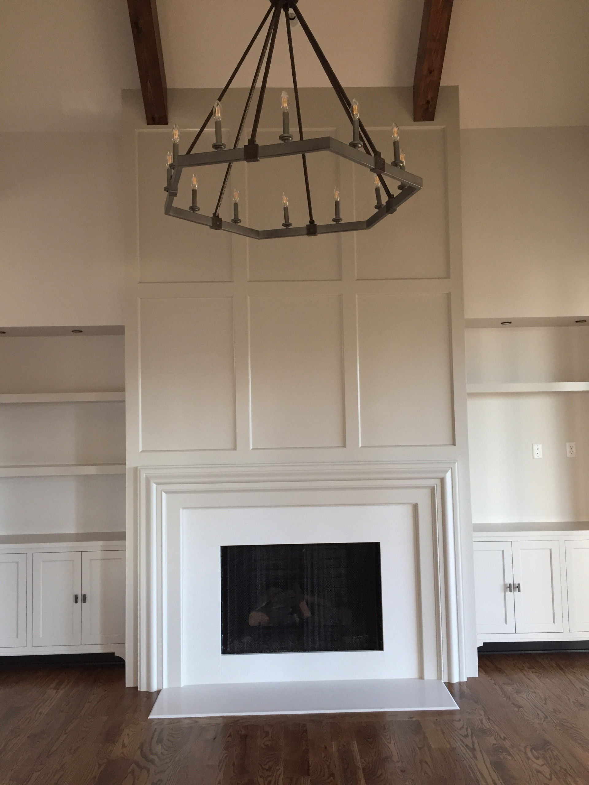 Mantels With Top Panels