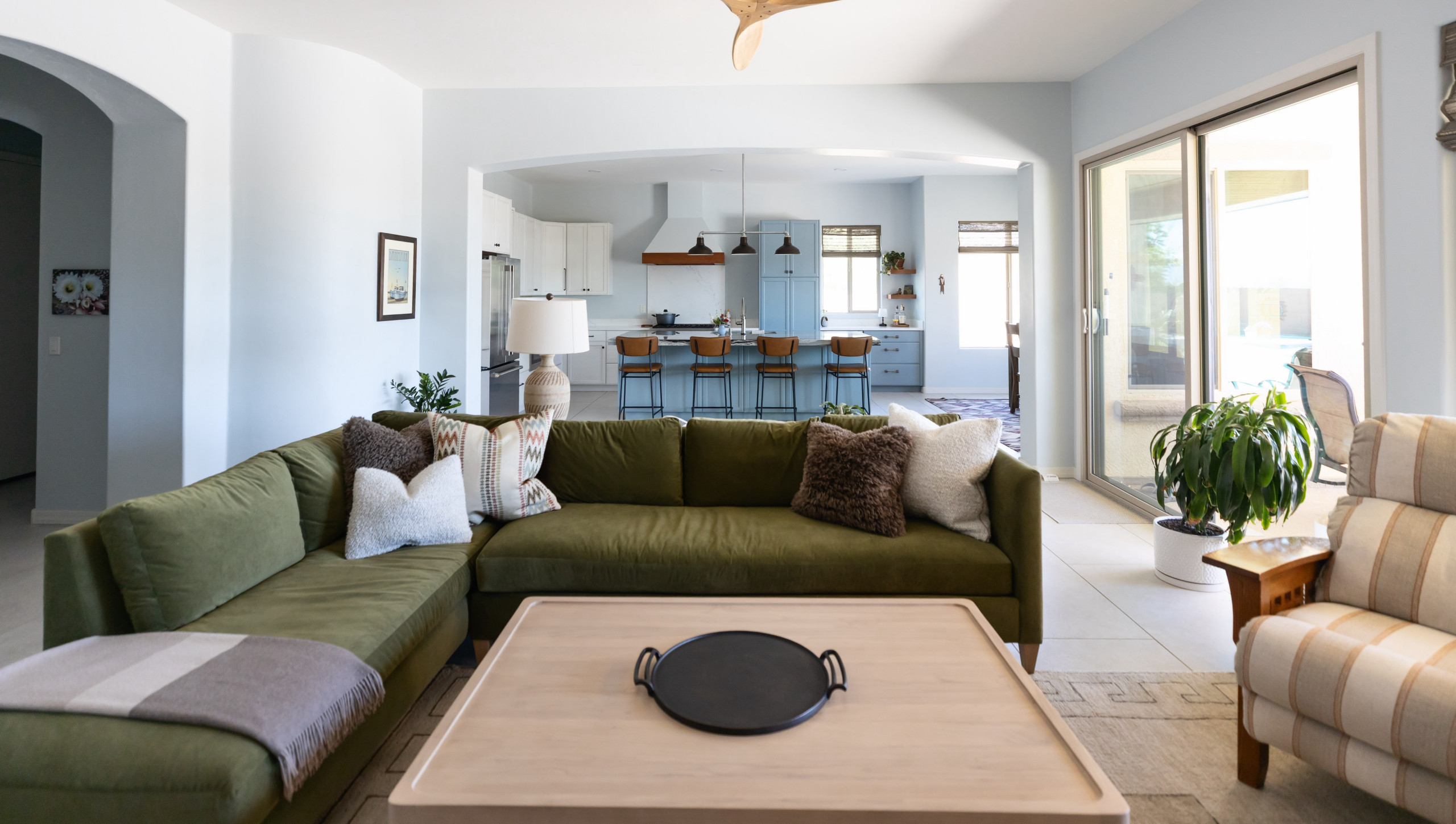 Dove Mountain Kitchen Remodel & Great Room Furnishings | Marana AZ