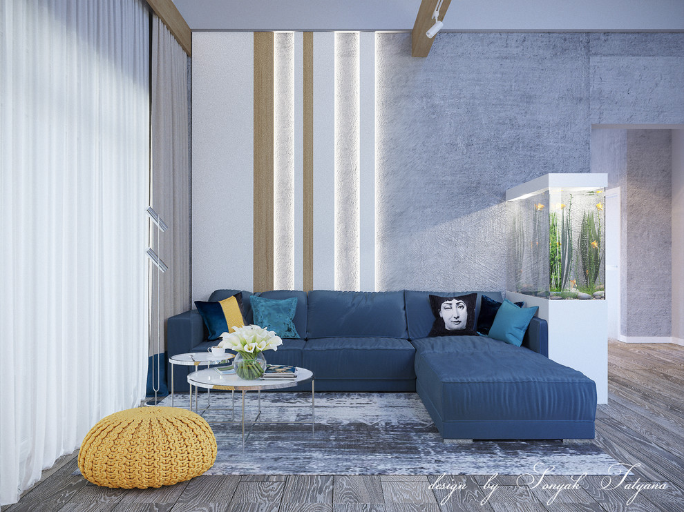 Современный уютный интерьер дома в пос. Родной