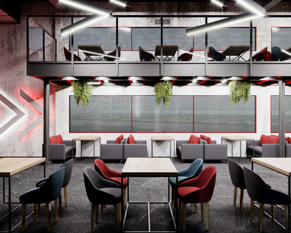 Дизайн ресторана в картинг-клубе