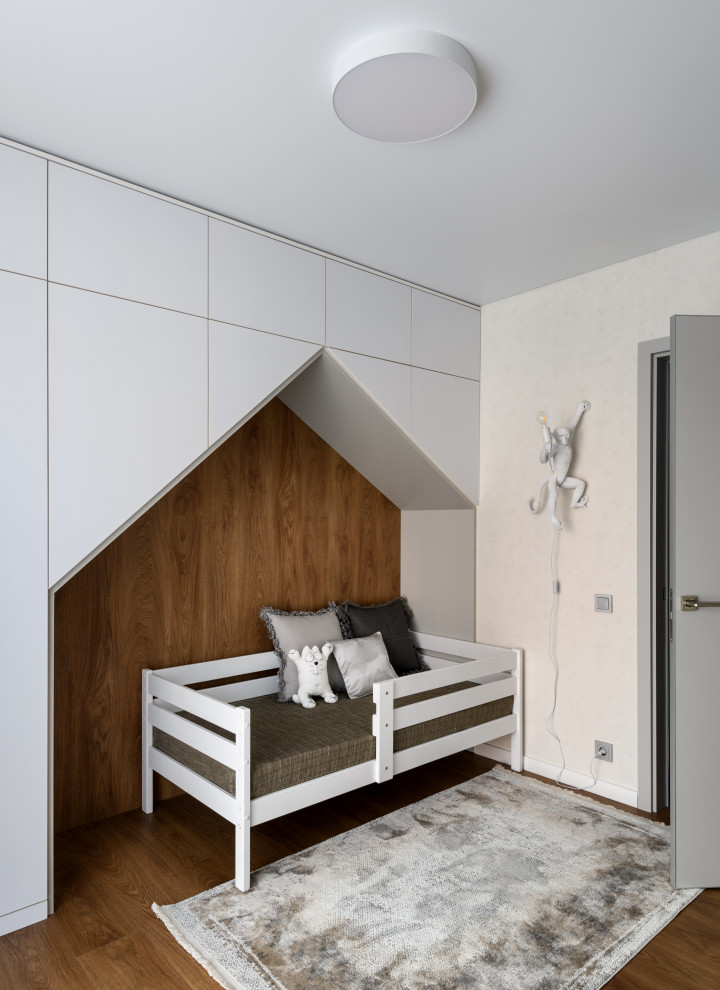 Светлая квартира для семьи с двумя детьми