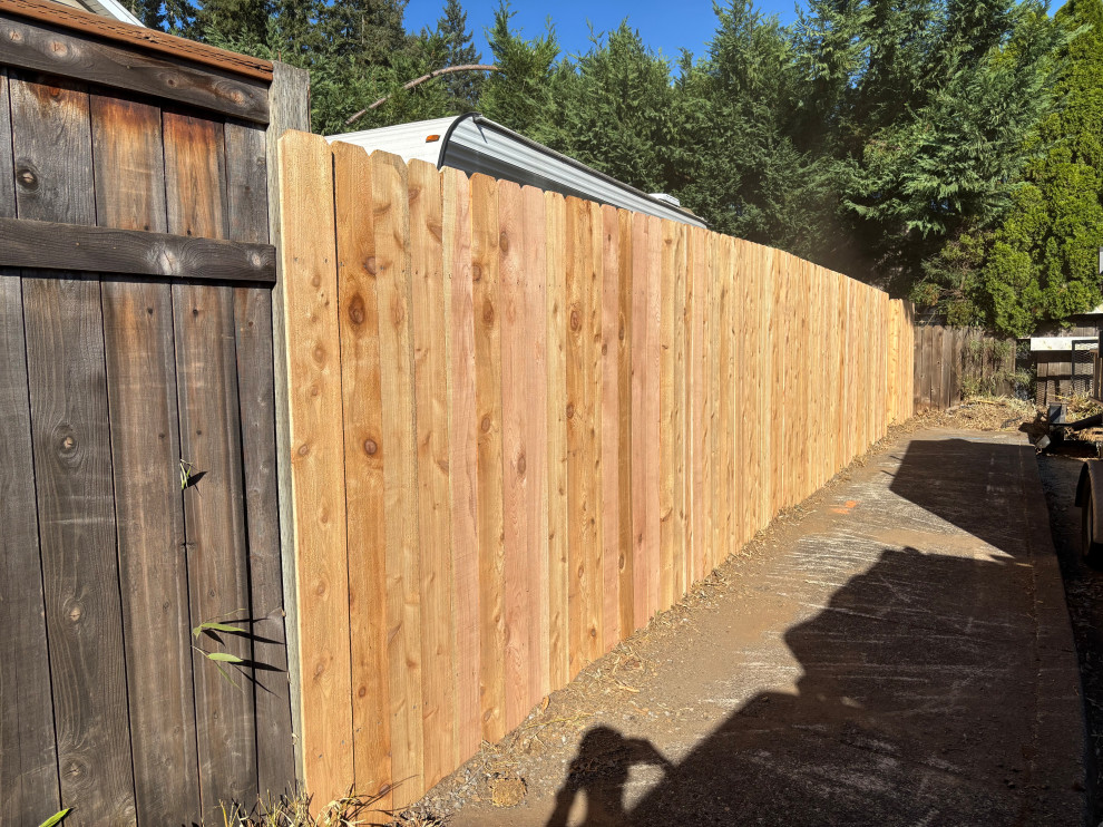 Dog-Eared Fence