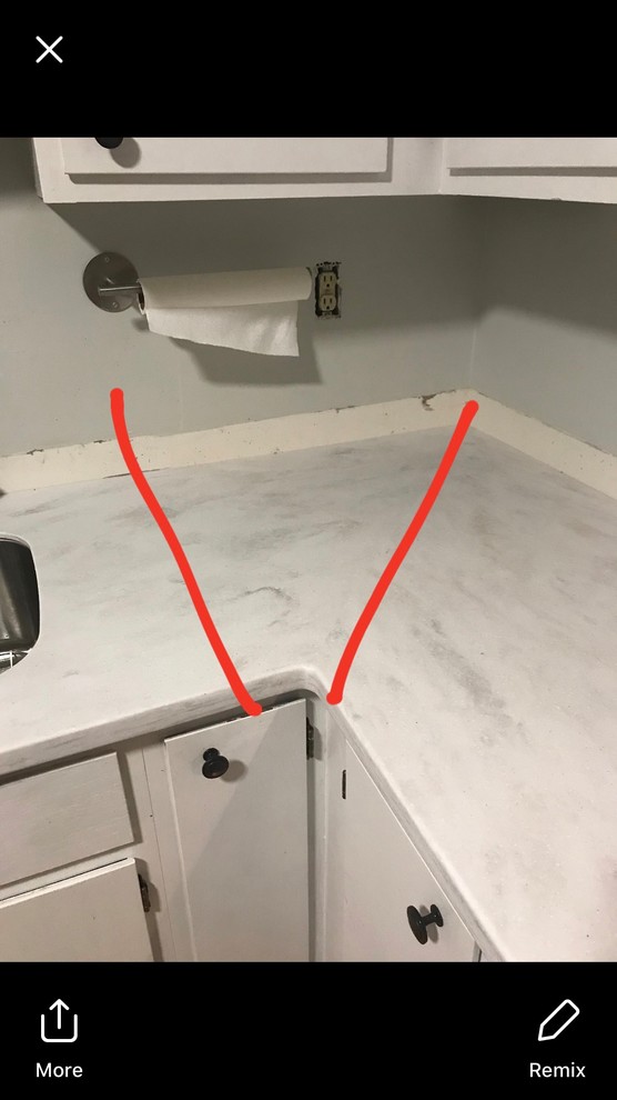 Corian Join Corian seams - standard install? | Houzz Forum