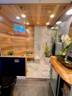 75 Beautiful Bathroom with with a Sauna Ideas & Designs - January 2024 |  Houzz AU