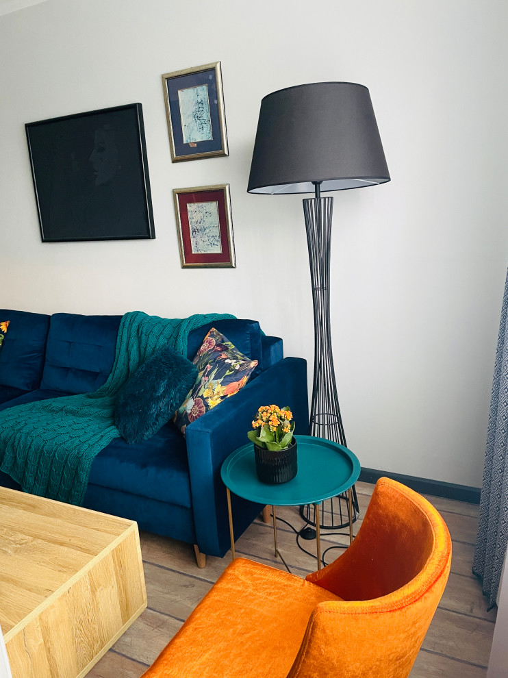 Art Deco inspired living room in Riga, Latvia