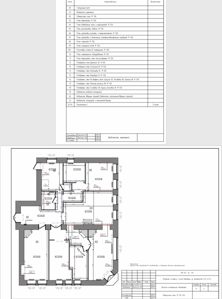 Пример рабочей документации