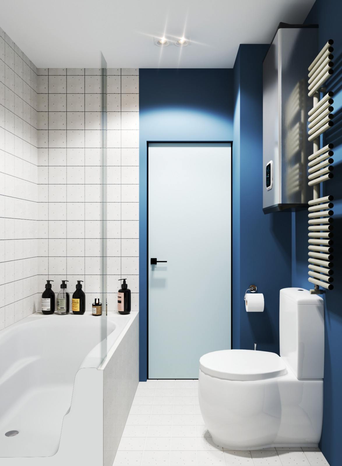 Апельсиновый фреш. Ванная комната.