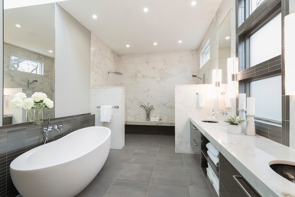 Sleek and Inviting Modern Luxury - Modern - Bathroom - Denver - by Six