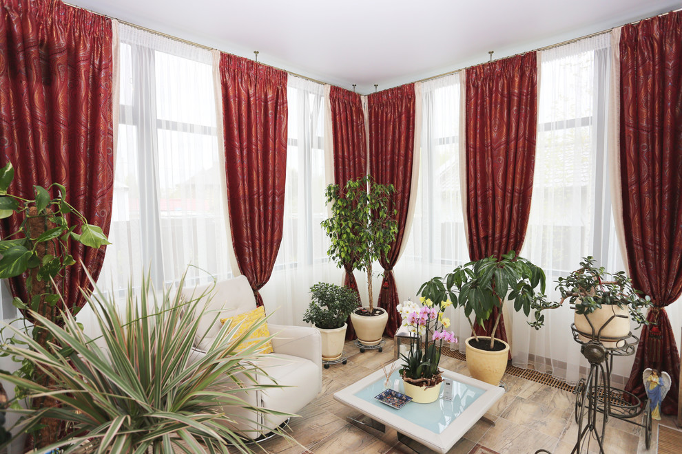 Текстильное оформление коттеджа