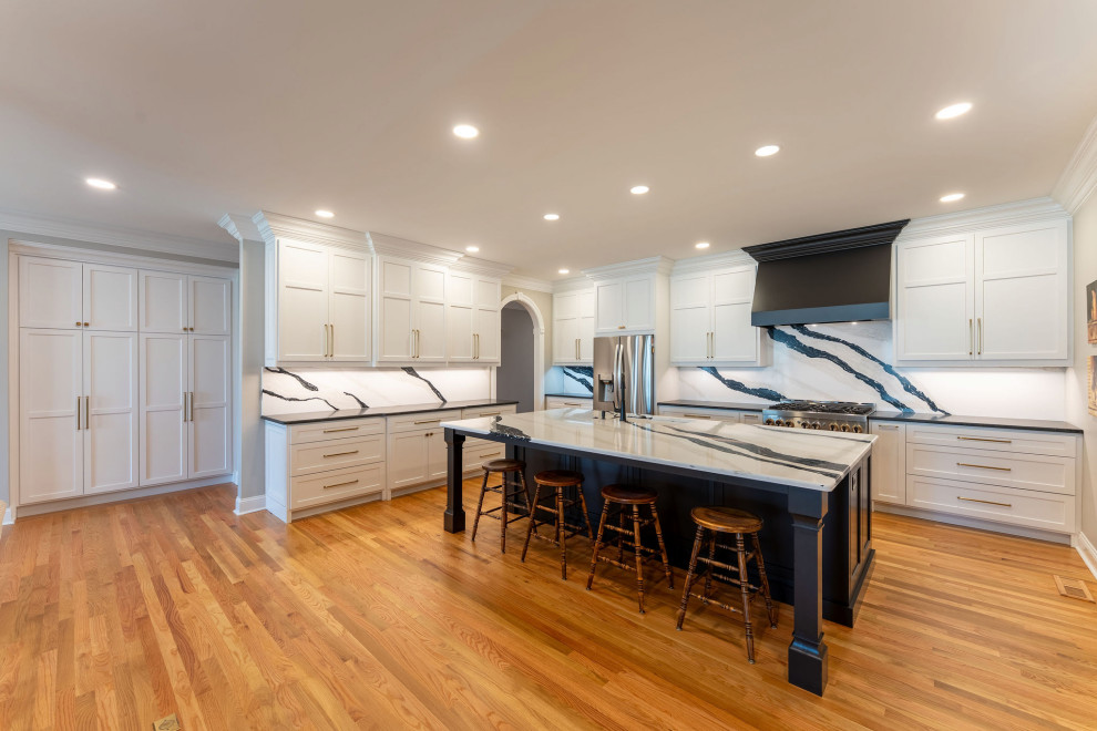 Fairvue Kitchen and Primary Bathroom