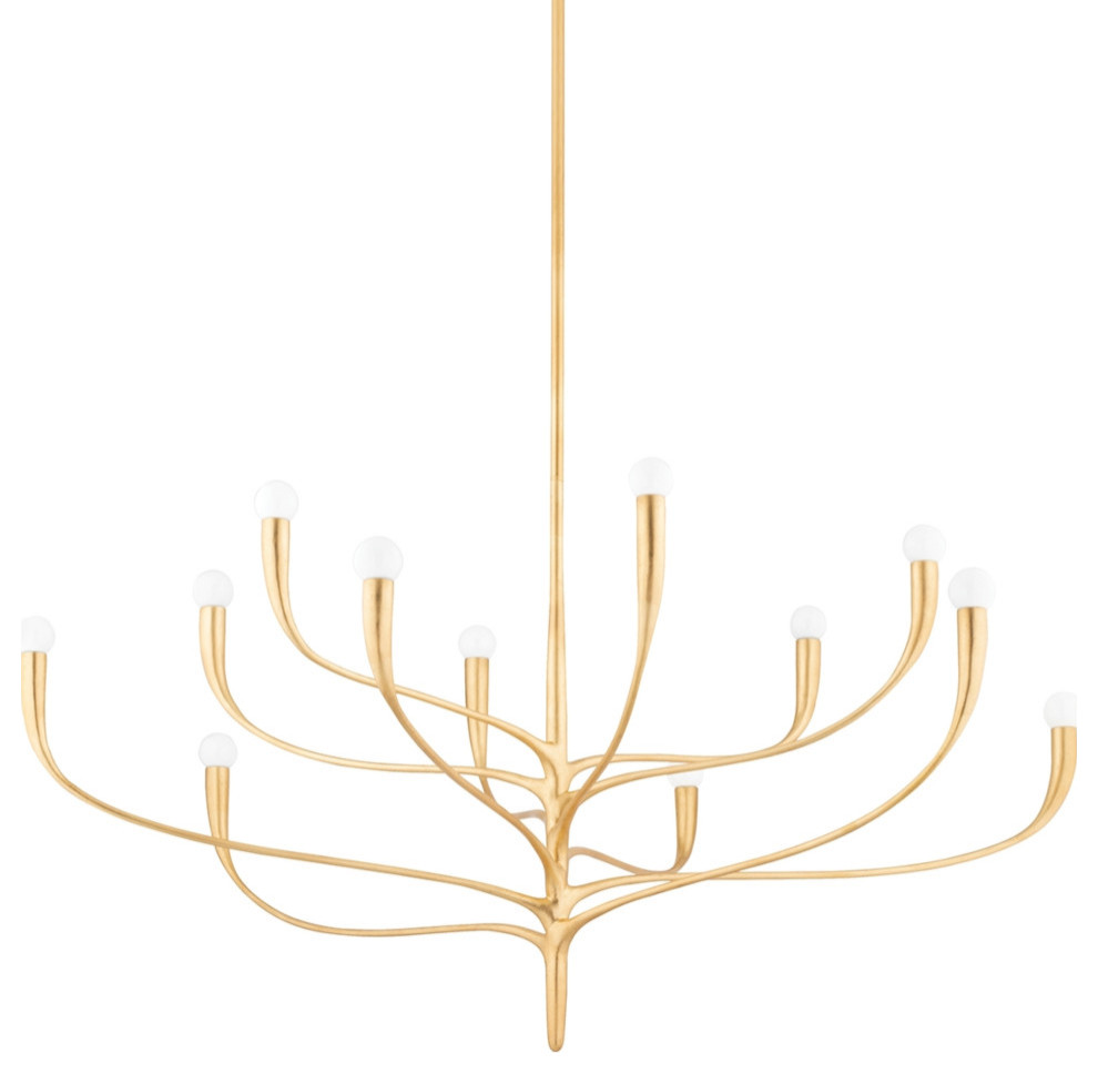 Labra 12Light Chandelier Transitional Chandeliers by Hudson
