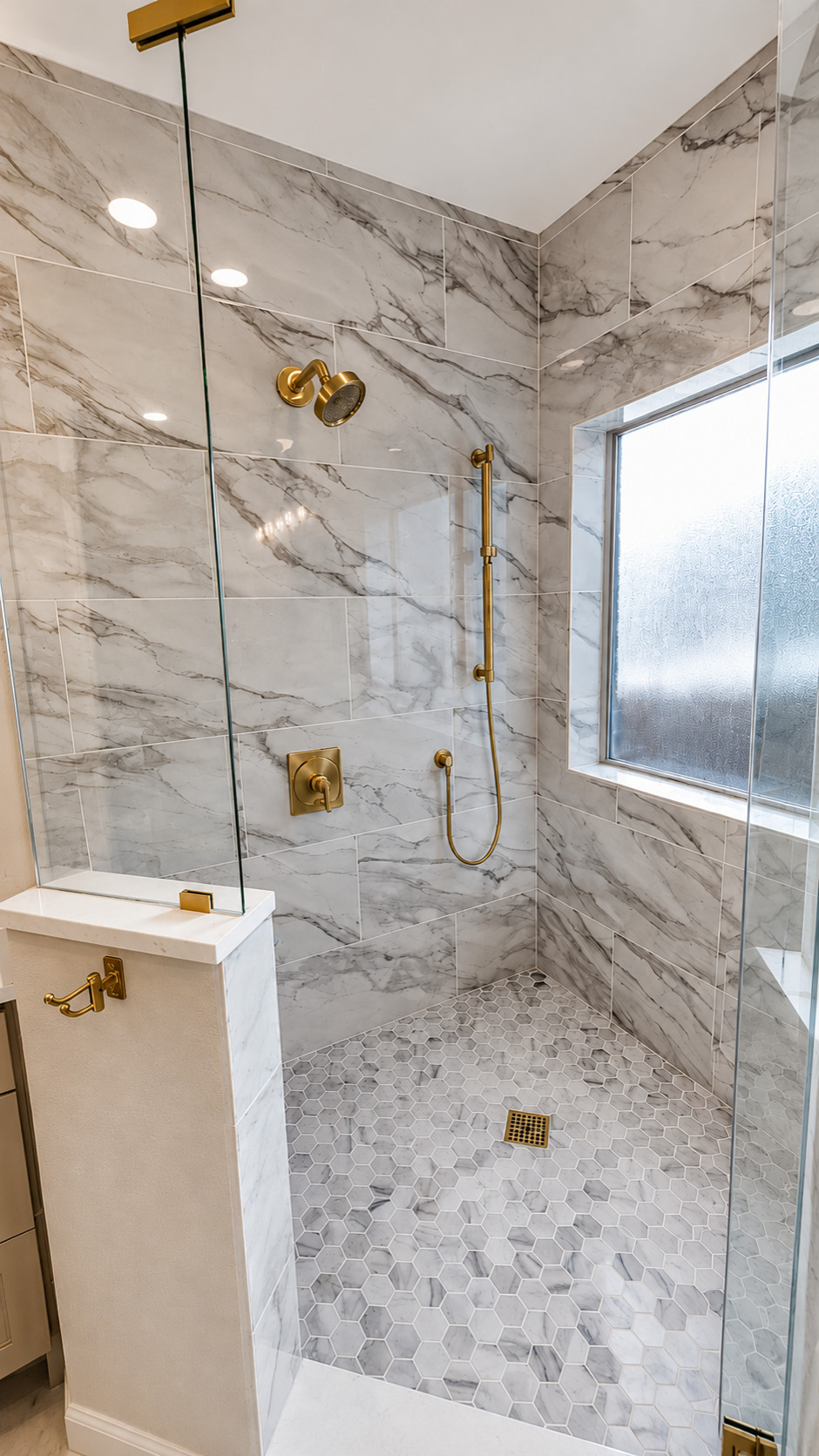 McKinney TX - Tub to Walk-in Shower Conversion