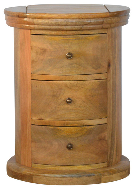 3 Drawer Country Style Petite Slim Drawer Chest