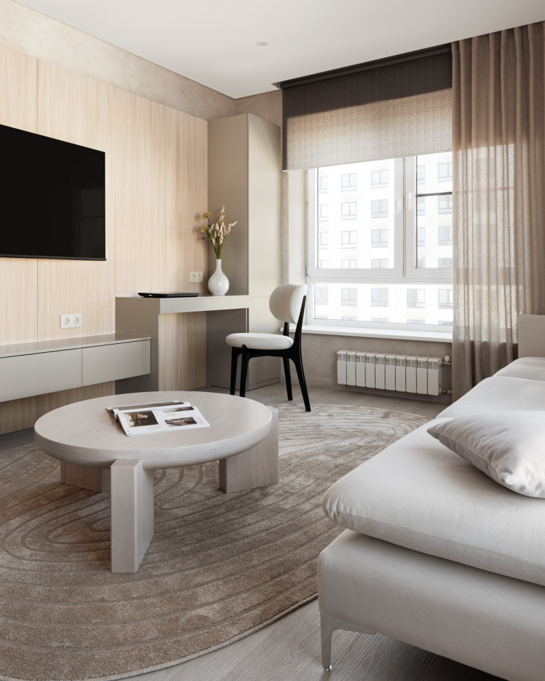 Квартира в минимализме в Москве