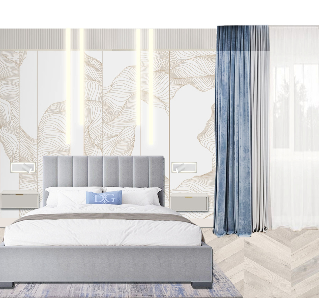 Спальня для семейной пары