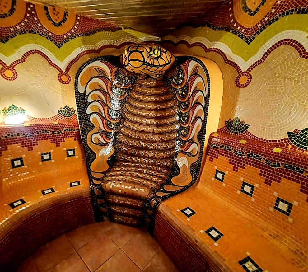 Сауна в индийском стиле