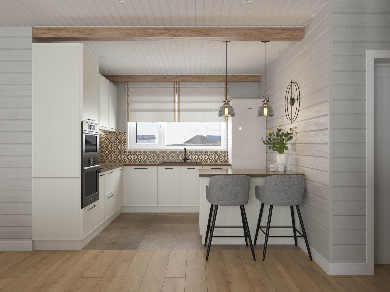 Дизайн-проект каркасного дома