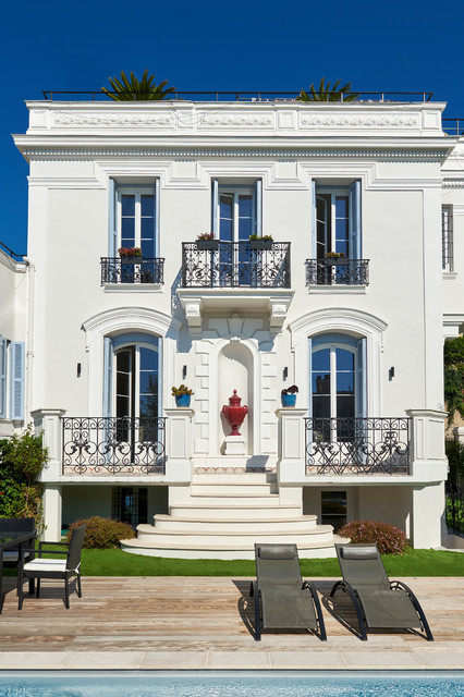 Villa Belle Epoque Nice mediterran-haeuser