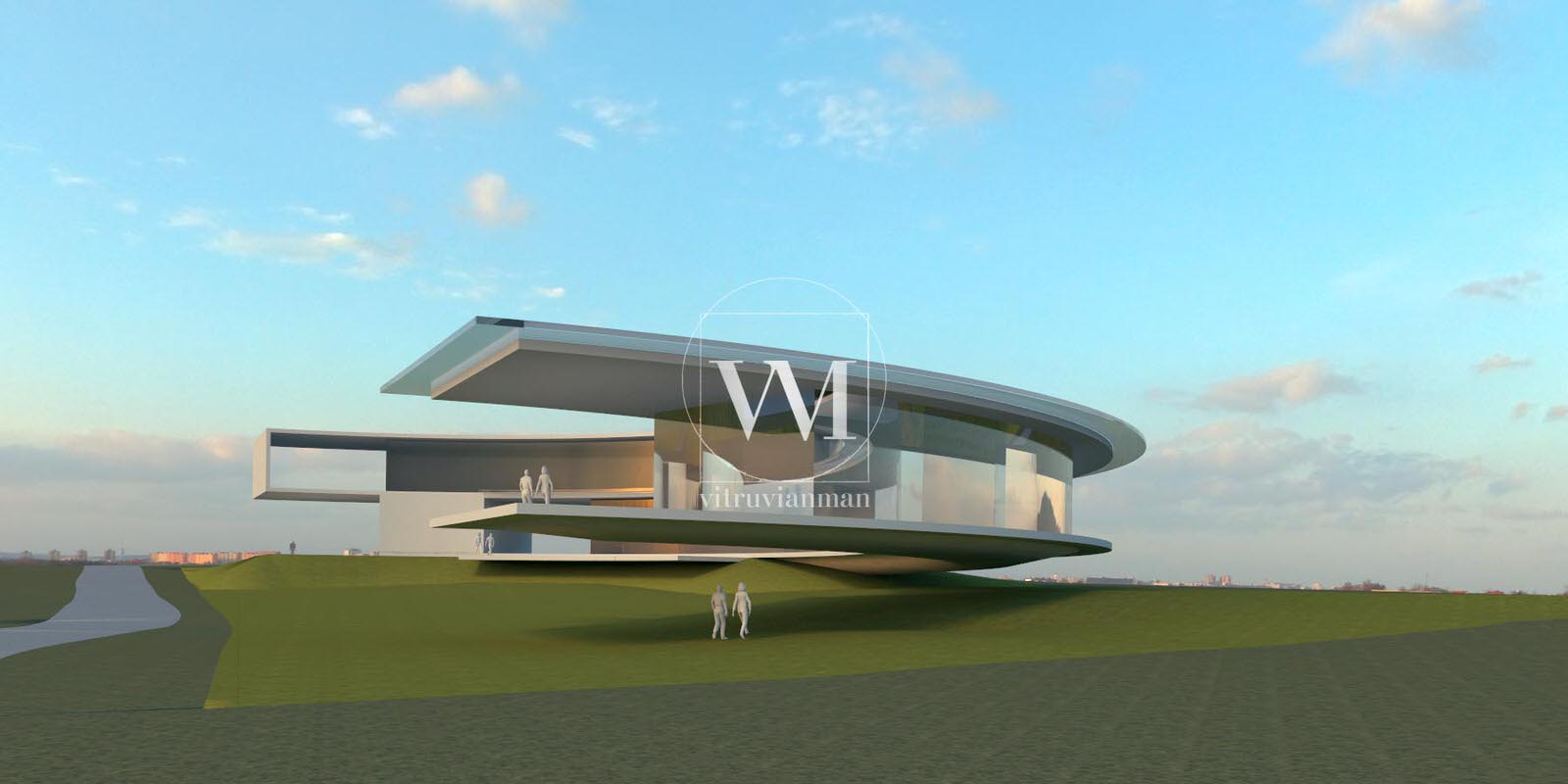 Архитектурная концепция виллы №1