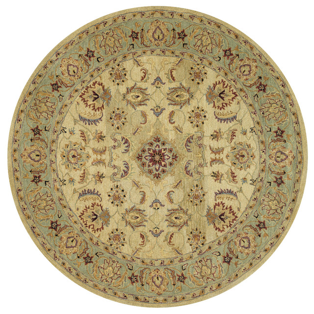 Loloi Rug, Beige/Green, 2'x3' Traditional Area Rugs by Loloi Inc.