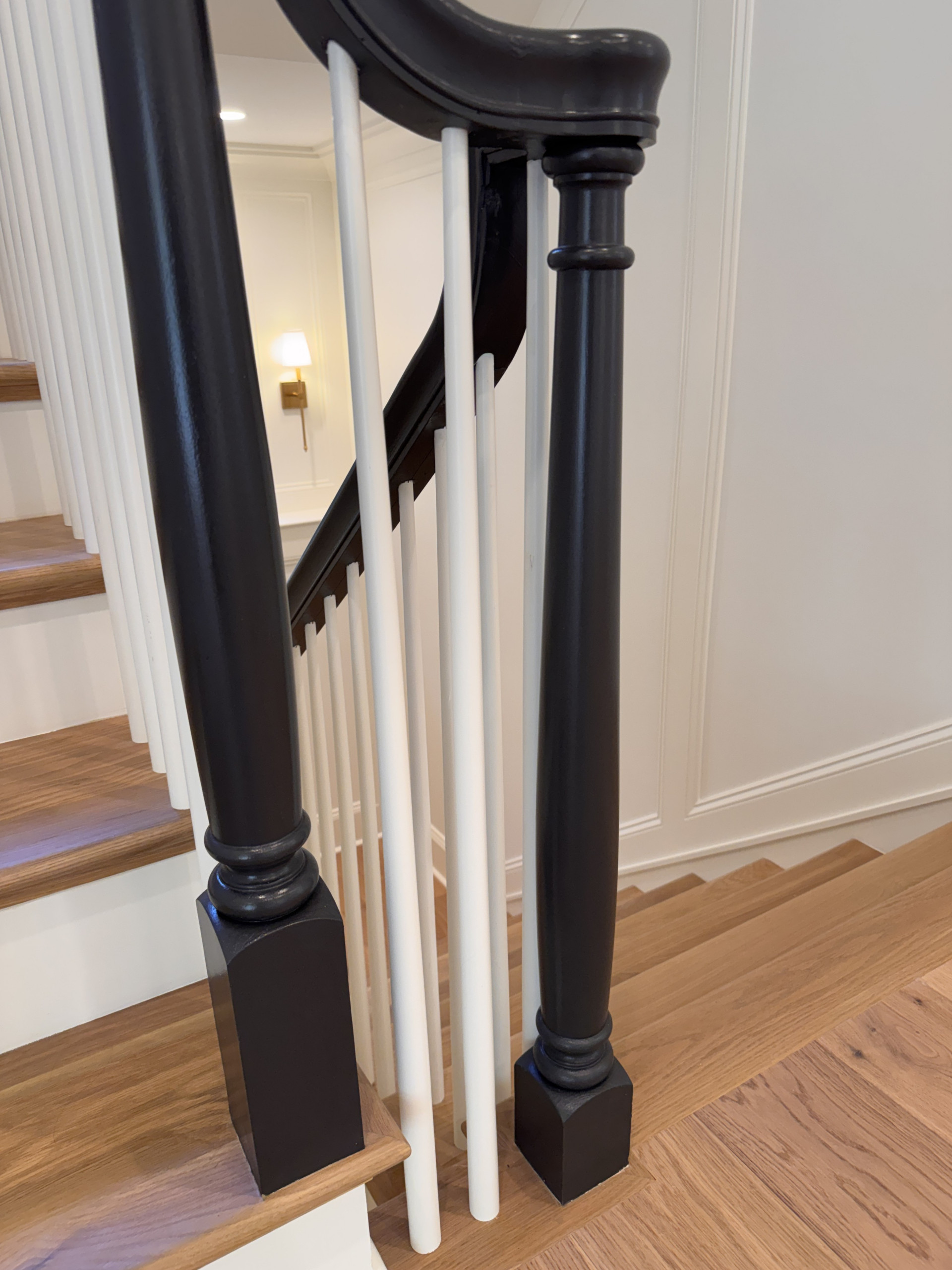 Project #160 | Traditional Box Stair with Gooseneck Handrail