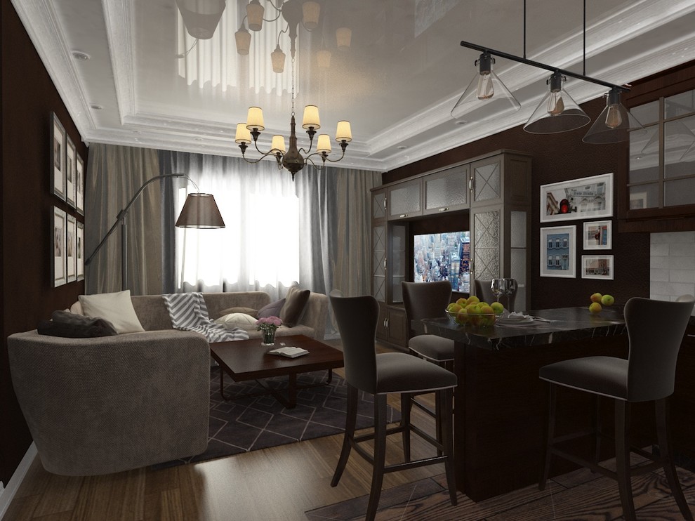 Вид со входа в комнату