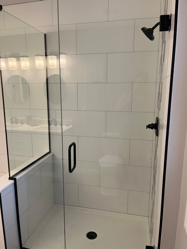 Waterfall Accent Bathroom