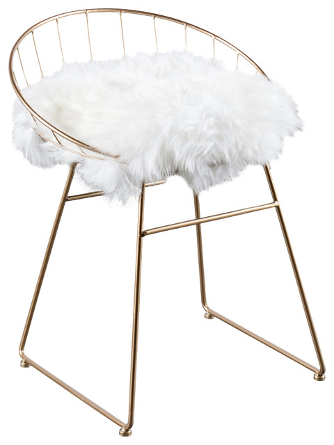 Kylie Sheepskin Chair contemporary-armchairs-and-accent-chairs