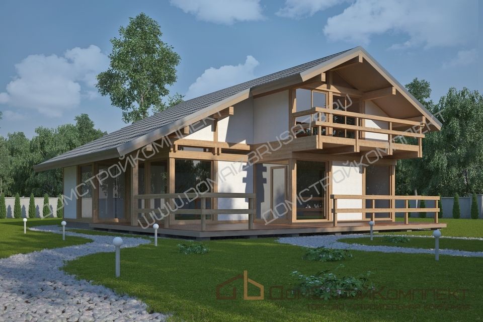 Дом в альпийском стиле