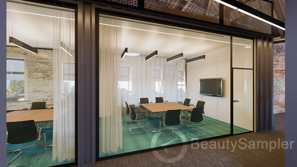 Интерьер офиса Logitech. Выполнялся совместно с OFFCON.