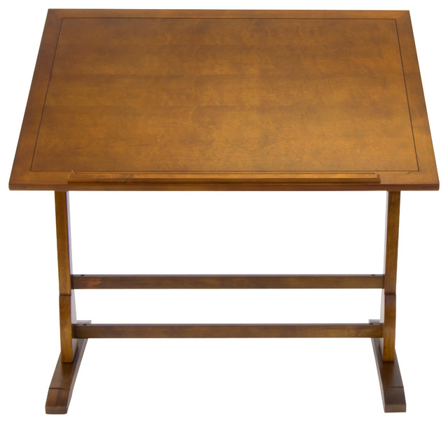 drafting table oak