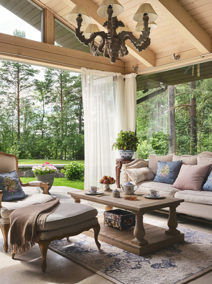 Сервировка «Чаепитие в русском стиле»