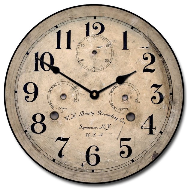 vintage wall clocks amazon