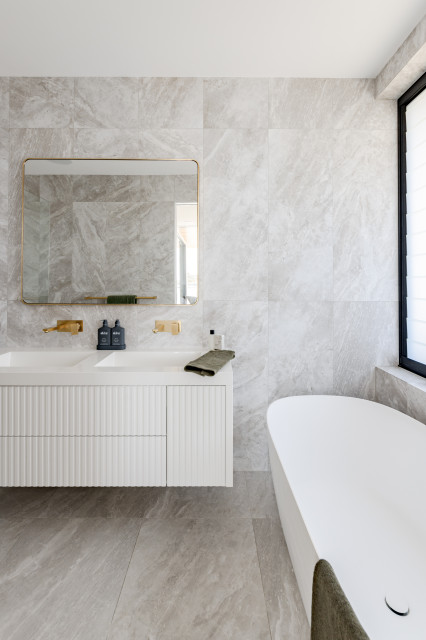 Shark House contemporary-bathroom