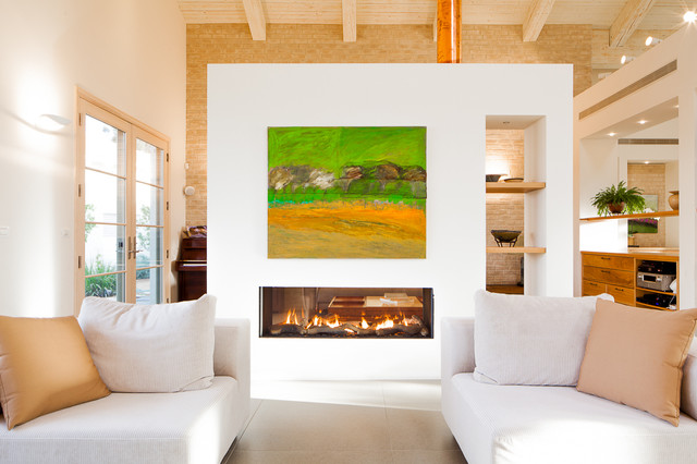 House L contemporary-vardagsrum