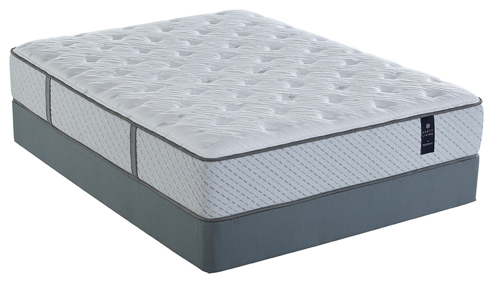 Scott Living By Restonic Indigo Plush Mattress, Cal King Traditional Mattresses by